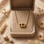 Aurelia Link Statement Necklace – Anti Tarnish Gold
