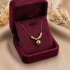 Golden Orb Charm Necklace – Anti Tarnish Gold