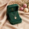 Amour Heart Pendant Necklace β Gold Tone Anti Tarnish Necklace