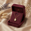 Celeste Charm Pendant Necklace β Gold Tone Anti Tarnish Necklace