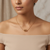 Aurelia Link Statement Necklace – Anti Tarnish Gold