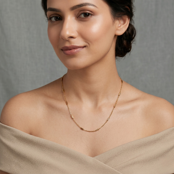 Minimal Luxe Gold Chain – Anti Tarnish Gold Chain