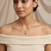 Amour Heart Pendant Necklace β Gold Tone Anti Tarnish Necklace