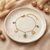 Turquoise Charm Bracelet β Gold Tone Anti Tarnish Bracelet