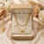 Golden Heart Layered Necklace Set – Anti Tarnish Gold