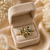 Noeud Bow Ring β Gold Tone Anti Tarnish Adjustable Ring