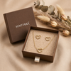 Sweetheart Gift Set with Box β Anti Tarnish Pendant & Earrings