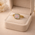 Mare Starfish Enamel Chain Ring – Anti-Tarnish Gold