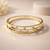 Constellation Crystal Bangle – Anti Tarnish Gold