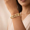 Constellation Crystal Bangle – Anti Tarnish Gold