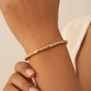Beaded Gold Bracelet – Anti Tarnish Minimal Classic