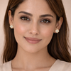 Lyra Crystal Star Stud Earrings – Anti-Tarnish Gold