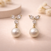 Isla Pearl Drop Earrings – Anti-Tarnish Gold