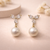Isla Pearl Drop Earrings – Anti-Tarnish Gold
