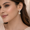 Isla Pearl Drop Earrings – Anti-Tarnish Gold