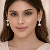Isla Pearl Drop Earrings – Anti-Tarnish Gold