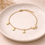 Luna Star Moon Charm Bracelet – Anti-Tarnish Gold