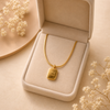 Good Luck Pendant Necklace – Anti-Tarnish Gold