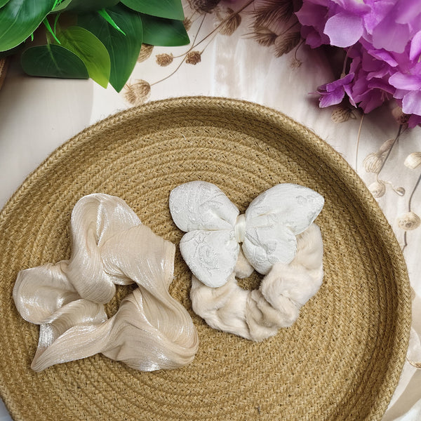 Butterfly Scrunchie Combo Set β Pack of 2