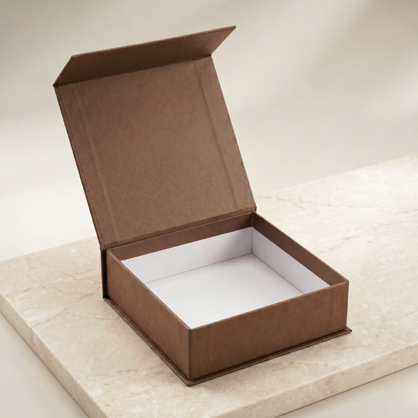 Gift Hamper Box with Magnetic Lid Closure – (7 × 7 × 4) inch