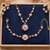 Blush Heart Petal Blossom Necklace & Bracelet Set – Anti Tarnish Gold