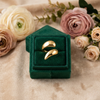 Arc Ring β Gold Tone Anti Tarnish Adjustable Ring