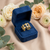 Link Crown Ring β Gold Tone Anti Tarnish Adjustable Ring