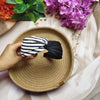 Dual Tone Knot Hairband – Black & Stripe Twist