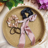 Bow Ribbon Scrunchie Combo Set – Pack of 4