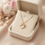 Love Bow Heart Necklace – Anti Tarnish Gold