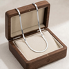 Classic Snake Silver Chain Necklace – Anti Tarnish Silver