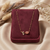 Pink Tulip Pendant Necklace – Anti Tarnish Gold