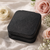 Mini Black Jewellery Organiser – Travel Storage Box 4x4 Inch