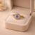 Mare Starfish Enamel Chain Ring in Lavender – Anti-Tarnish Gold