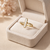 Eira Bar Accent Ring – Anti Tarnish Gold Adjustable