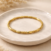 Beaded Gold Bracelet – Anti Tarnish Minimal Classic