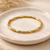 Beaded Gold Bracelet – Anti Tarnish Minimal Classic