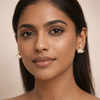 Ginko Leaf Stud Earrings – Anti-Tarnish Gold