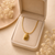 Good Luck Pendant Necklace – Anti-Tarnish Gold