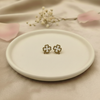 Minimal Gold Stud Earrings Set – Anti Tarnish Gold Combo (Set of 3)