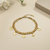 Flutter Double Chain Bracelet – Anti-Tarnish Gold