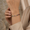 Multicolour Crystal Tennis Bracelet – Anti-Tarnish Gold
