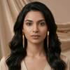 Golden Edge Chain Drops Long Tassel Earrings – Anti-Tarnish Gold