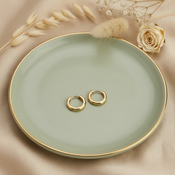 Butterfly Trio Earring Set – Anti-Tarnish Gold