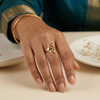 Nova Star Ring – Gold Tone Anti Tarnish Adjustable Ring