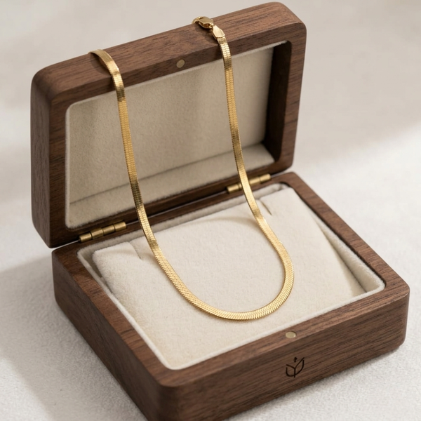 Classic Snake Gold Chain – Anti Tarnish Gold Chain