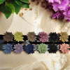 Floral Hair Claw Combo - Set of 6 Mixed Design Clips