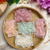 Premium Organza Floral Hair Pin (1 Piece) | Elegant Flower Clip