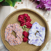 Printed Scrunchie Combo Set - Pack of 3