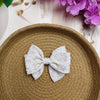 Premium Printed Bow Hair Pin (One Piece) | Elegant Floral Bow Clip